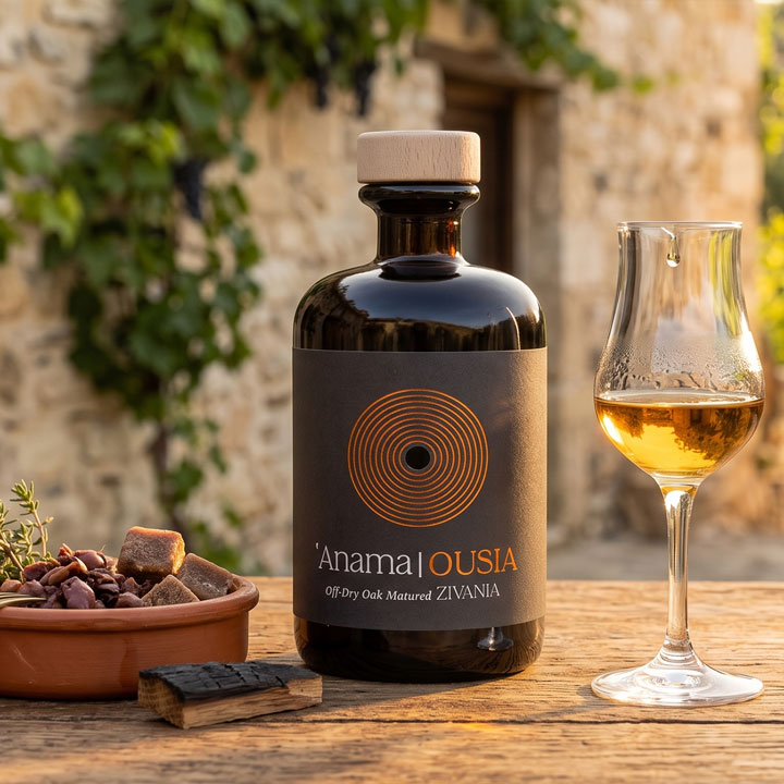 OUSIA - Off-Dry Oak Matured Zivania